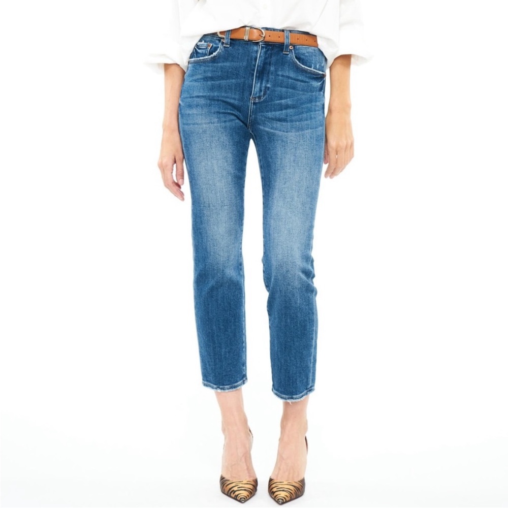 Pistola Monroe High Waist Crop Jeans - Indigo wash - size 27